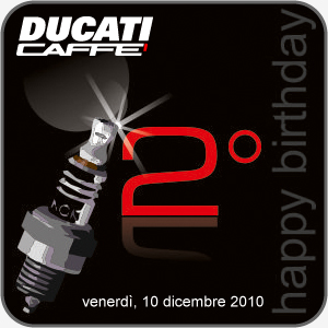 BUON COMPLEANNO DUCATI CAFFE'